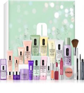 CLINIQUE THE FAMOUS ADVENT CALENDAR 24 SKINCARE AND MAKE UP