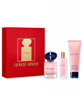 ARMANI MY WAY SET EDP VAPO 50ML + VAPO 15ML + BODYLOTION 75ML