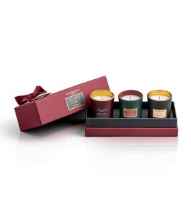 ATELIER REBUL MINI SCENTED CANDLE TRIO LIMITED EDITION 3x65 GR