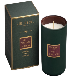 APPLE & CINNAMON SCENTED CANDLE/210GR